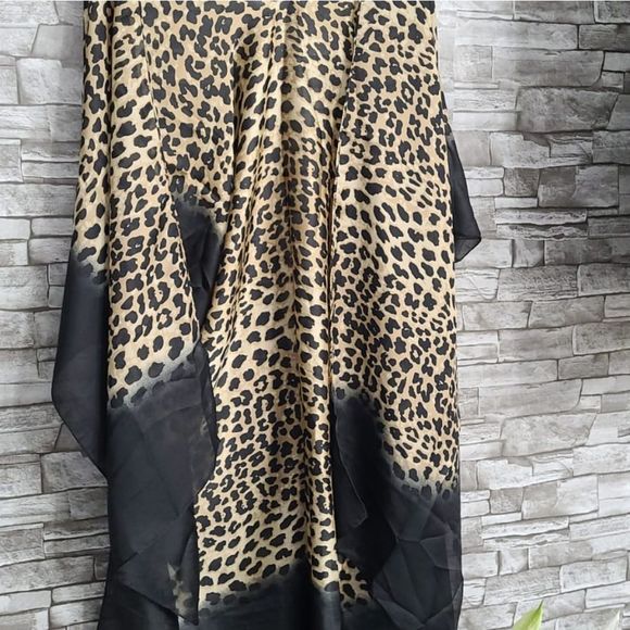 Just arrived Summer Holiday Chiffon Printed Swimwear Women Beach Dress Kimono Ca - Picture 4 of 6